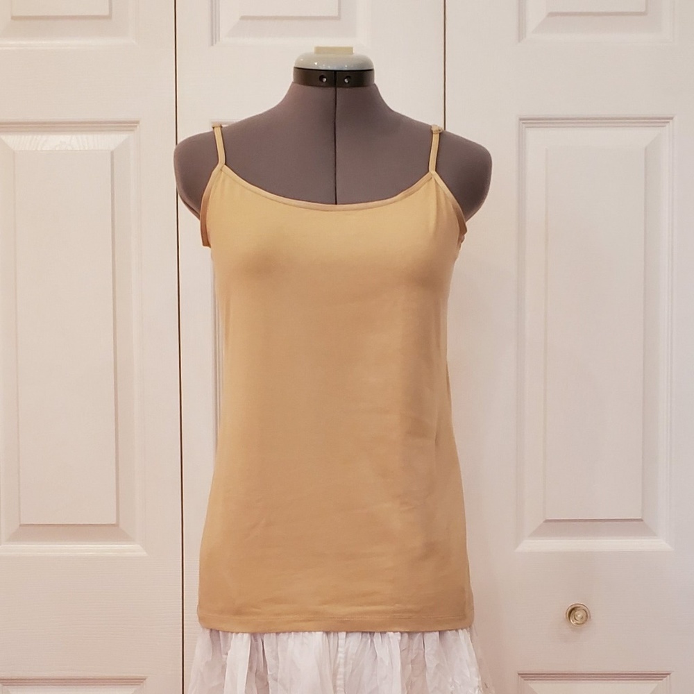 NWOT - a.n.a.. Camisole - Camel - L